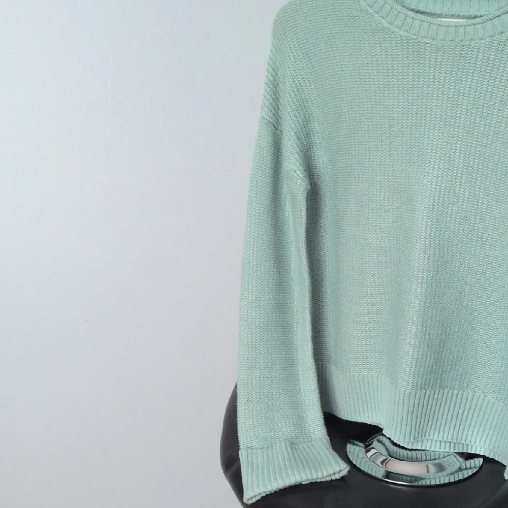 Max Studio Sage Green Knit Sweater